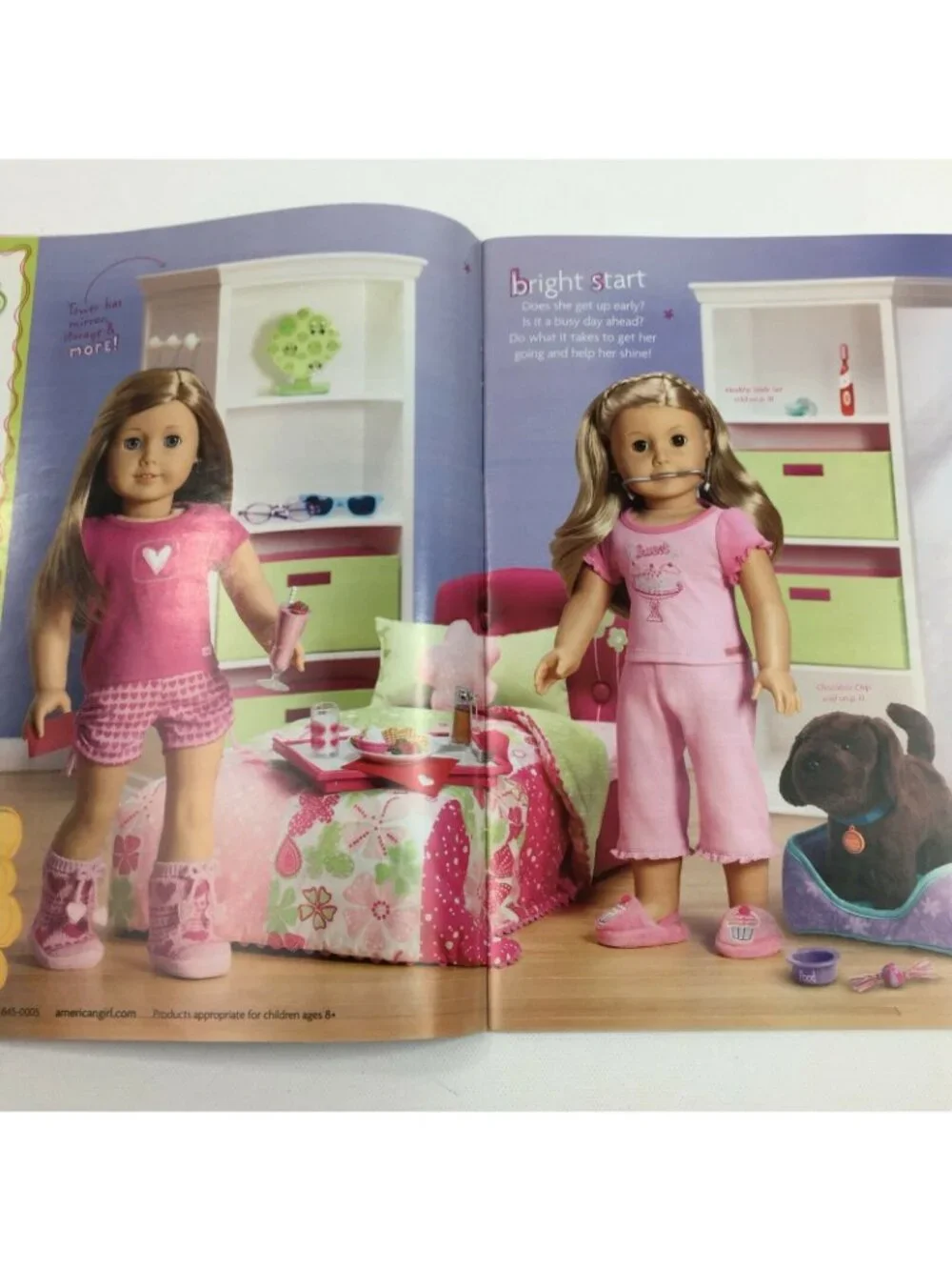 American Girl AG Catalog 25 Years July 2011 My Kanani Julie Molly Doll